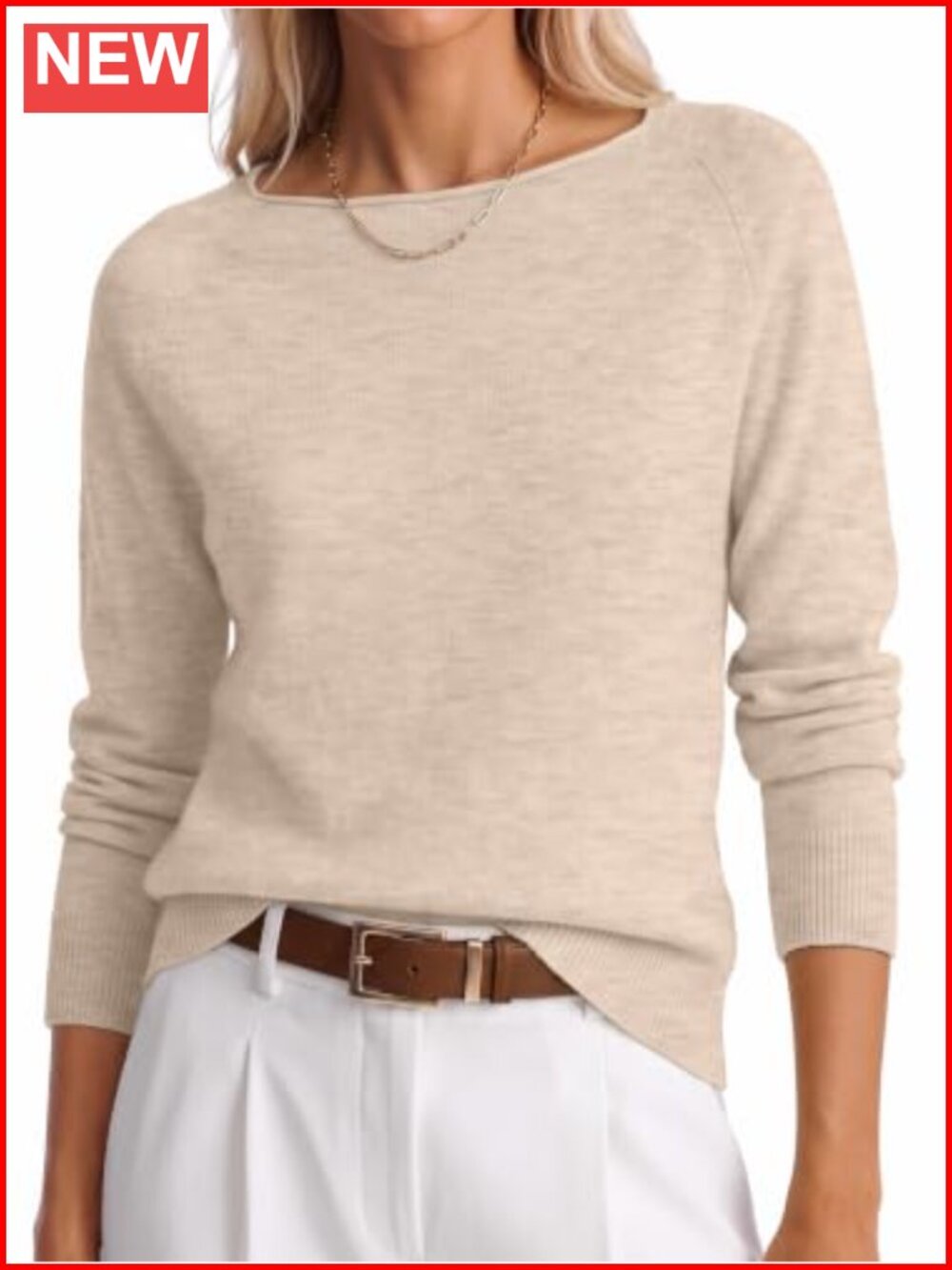 Women Long Sleeve Rolled Neck Lightweight Sweater Pullover Top Fall Casual